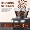 COWSAR COWAR Coffee Grinder Electric Burr Mill, Conical Burr Espresso