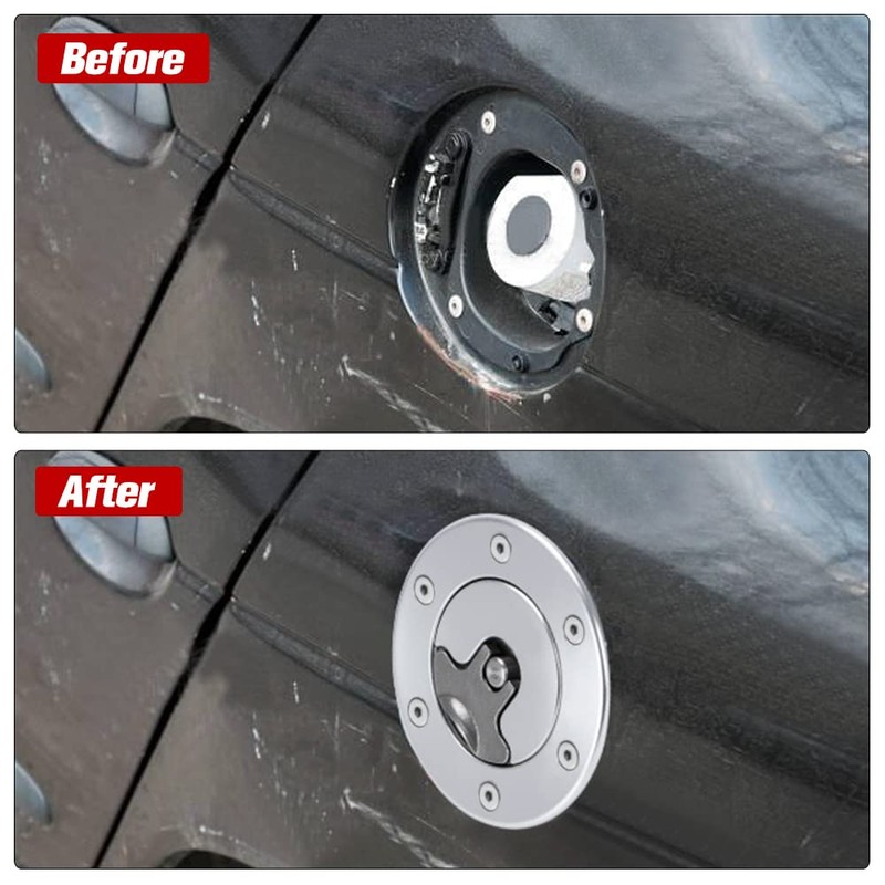 PQY Billet Aluminum Aircraft Style Fuel Cell Gas Cap With