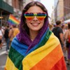 Soft Rainbow Flannel Throw Blanket for Couch 40x60 Cozy Throw