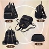 fortulux Women's Backpack, A4, Lightweight, Large Capacity, Waterproof, For Work