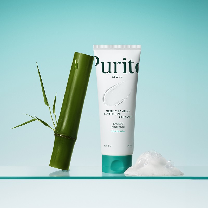 Purito Seoul Mighty Bamboo Panthenol Cleanser - Purito Seoul Mighty