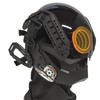 Punk Helmet Mask Futuristic Mask with Infinity Mirror Lights Techwear