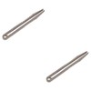 jojofuny 2pcs Mini Titanium Alloy Tweezers for Outdoor Activities Precision