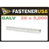 3/8" Leg x 20GA Galvanized A11/T50 Staples 100M Case