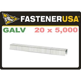 3/8" Leg x 20GA Galvanized A11/T50 Staples 100M Case