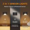 Jandov 4 Pack Motion Sensor Stair Lights Indoor Outdoor,Dimmable Motion
