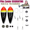 Pike Dead Bait Float x2 Rigs Fishing Kit Including Trace