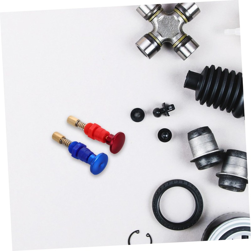 CHILDWEET 2pcs Motorcycle Throttle Control Plunger Starter Knob Switch Manual