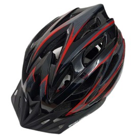 Sport Direct™ "Team Comp" 24 Vent E-Bike/Bike Helmet Graphite/Red/Black 58-61cm *FREE 3 YEAR CRASH REPLACEMENT*