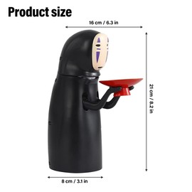 YANGUN Piggy Bank, Electronic Money Box, Cartoon faceless male money saving box with sound effects, Automatic Coin Swallowing, Funny Novelty Children's Birthday