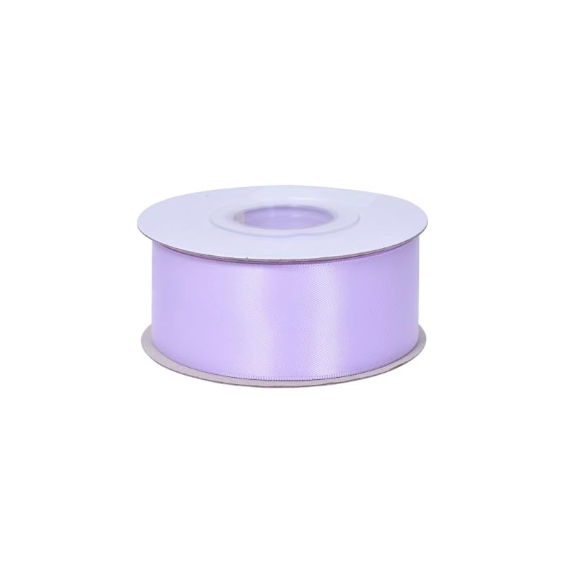 Ribest Light Purple Double Faced Satin Ribbon, 1 1/2 Inch
