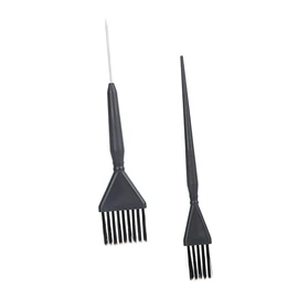Outanaya 2pcs Hair Dye Brushes Applicator Brushes for Mixing Applying Hair Color Lightweight Portable Stylist Supplies for Home Salon Use