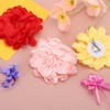 PATIKIL Rose Flower Hair Clips, Fabric Brooch Pins for Women