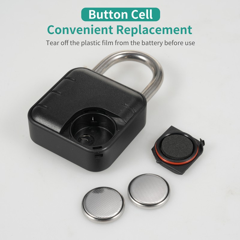 Fingerprint Padlock BT Lock Smart Padlock with APP Control 10