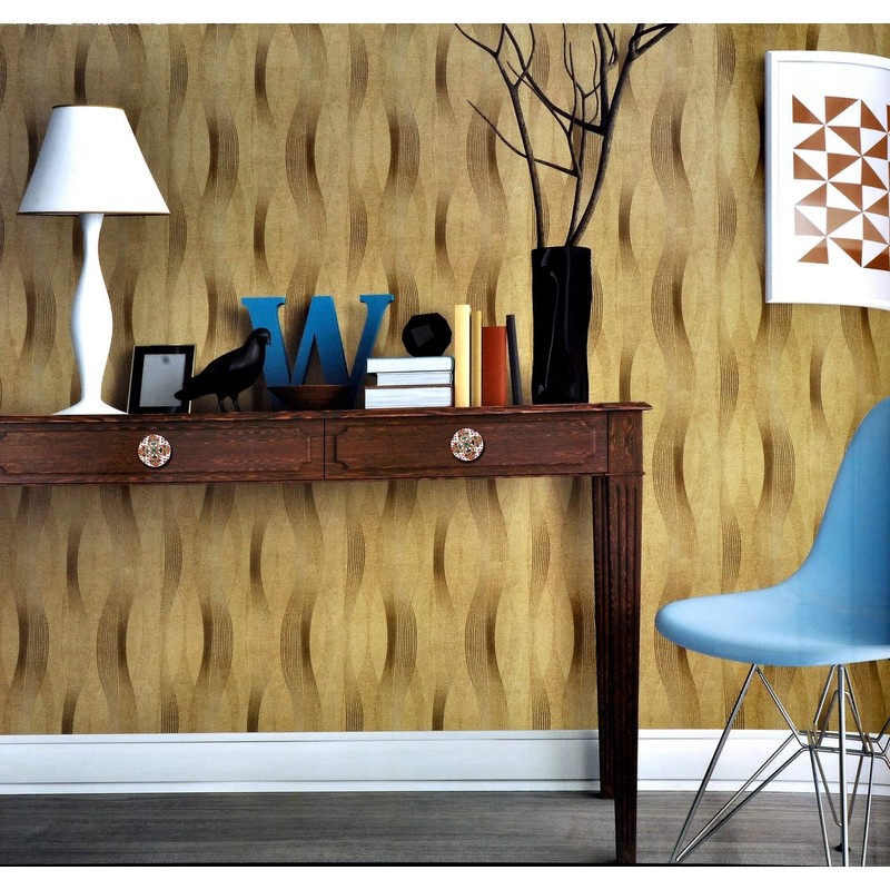 KNOBSWORLD 20 x Mix Vintage Look Flower Ceramic Knobs Door