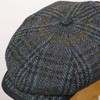 Sterkowski Harris Tweed 8 Panel Gatsby Classic Flat Cap UK