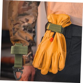 WHAMVOX Adjustable Glove Straps Portable Glove Leashes for Men Camping Supplies