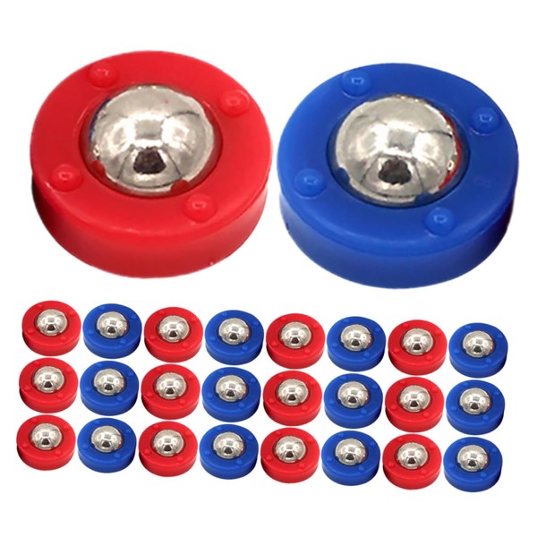 Outanaya 32pcs Shuffleboard Game Accessories Set Includes Rolling Beads Balls