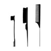 Hair Brush Set, 3-Piece Hair Comb, Styling Comb, Hair Edge