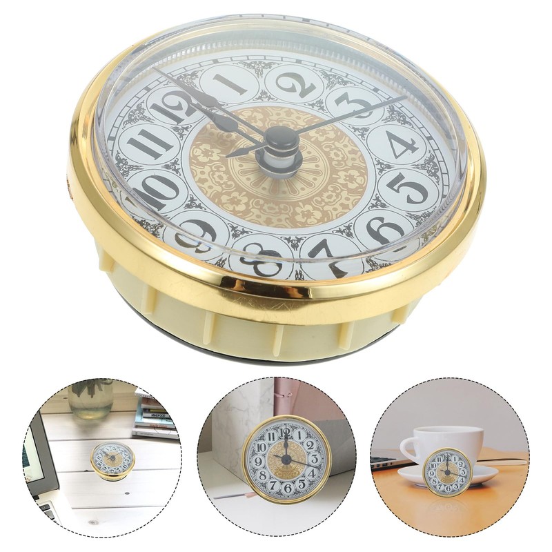 ULTECHNOVO Clock Insert Clock Face Clock Making Kit Clock Part