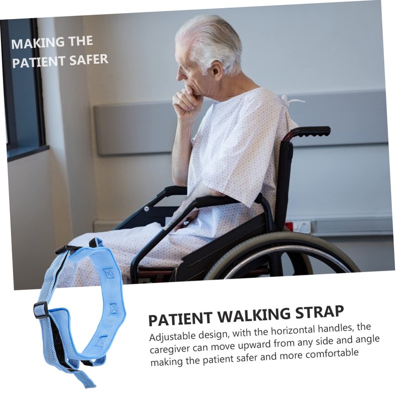 ORFOFE Elderly Walking Transfer Belt Secure Patient Lifting Waist Band