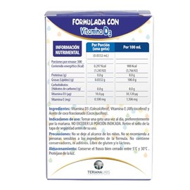 Vitamina D3 ONEDROP frasco con 10 mL, 400 UI