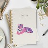 YLZlhb Trendy Funky Preppy Tiger Spiral Notebook Journal, Pink Preppy