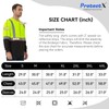 ProtectX High Visibility Shirts Long Sleeve Reflective Hi Vis Safety