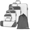 Compression Packing Cube 6 Pieces, Gonex Robust & Durable |