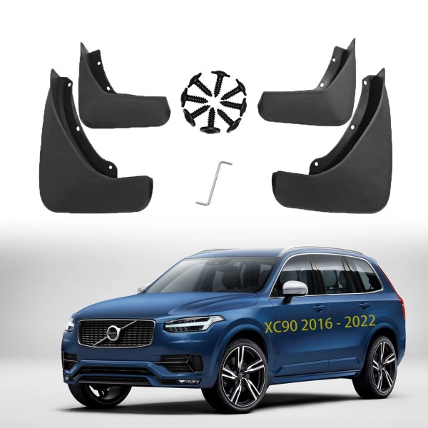 YYinno Mud Flaps Kit for Volvo XC90 2016-2021 Accessories Mud