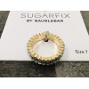 SUGARFIX By Baublebar Baguette Clear Baguette Crystal Statement Ring Size