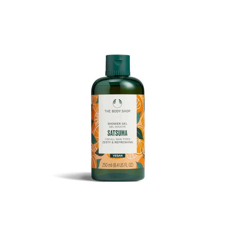 Gel de ducha The Body Shop, Satsuma, 8.4 onzas líquidas