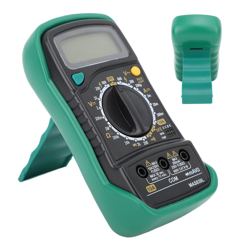 Digital Multimeter NCV High Accuracy LCD Display Handheld Voltage Resistance