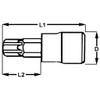 Teng Tools TX70 1/2 Inch Drive Metric Torx TX 3.9
