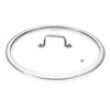 Stainless Steel Glass Lid for 12 Inch Pans and Pots,