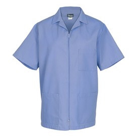 Fame® Unisex Zipper Smock – K74 - Ceil Blue/LG (WFA83088CBLG)