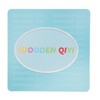 Wooden Lacing Threading Toys Clear Patterns Educational Wood Threading Panel