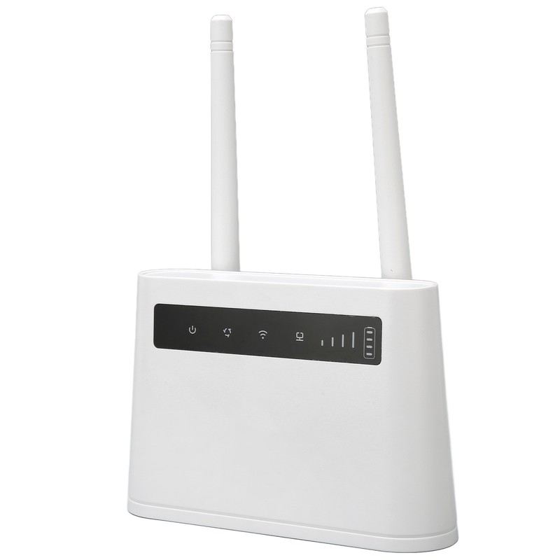 4G WiFi Router 300Mbps High Speed 4000mAh Standard SIM Card