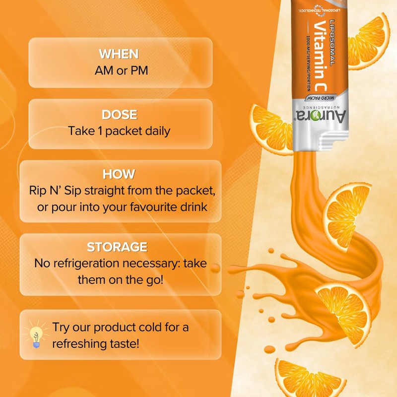 Aurora Nutrascience Aurora Nutrascience Liposomal Vitamin C 1000mg | Immune