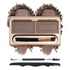 Eyebrow Powder Kit,2 Colors Dark Brown/Dark Coffee Eye Brow Powder