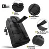 WYNEX 2 Pack Molle Pouches, Tactical EDC Utility Pouch Compact