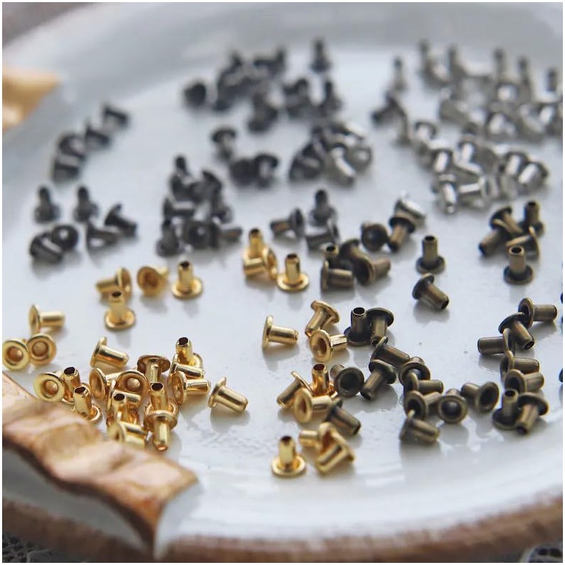 1mm(Inner Diameter) Tiny Eyelet, in 4 Colors, for Doll Clothes