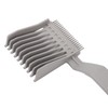 Sonew Curved Positioning Comb, Portable Professional Haircut Clipper Comb for