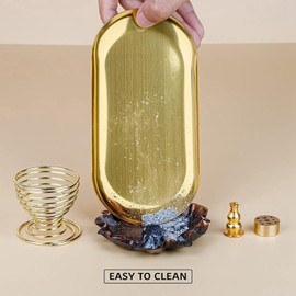 GUIJIALY Räucherstäbchenhalter, 8 Stück, Weihrauchbrenner für Räucherstäbchen/Räucherstäbchen/Räucherstäbchenspule/Räucherkegel, für Meditationsraum und Yoga