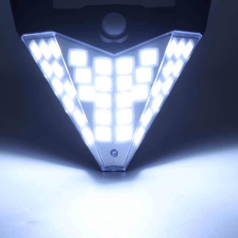 Outdoor Solar Light LED 3 Lighting Modes Motion Sensor IP65