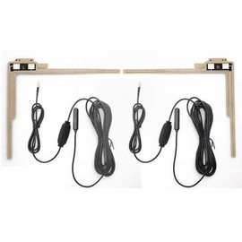 Dream Maker PNOP-ANF01 Full Seg Portable Navigation Film Antenna, Set of 2, MCXP Connector (Male Terminal)