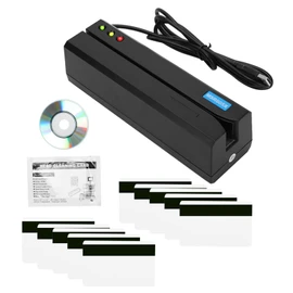 MSR605X Magnetic Strip Card Reader LED Indicator Magstripe Writer 3 Tracks