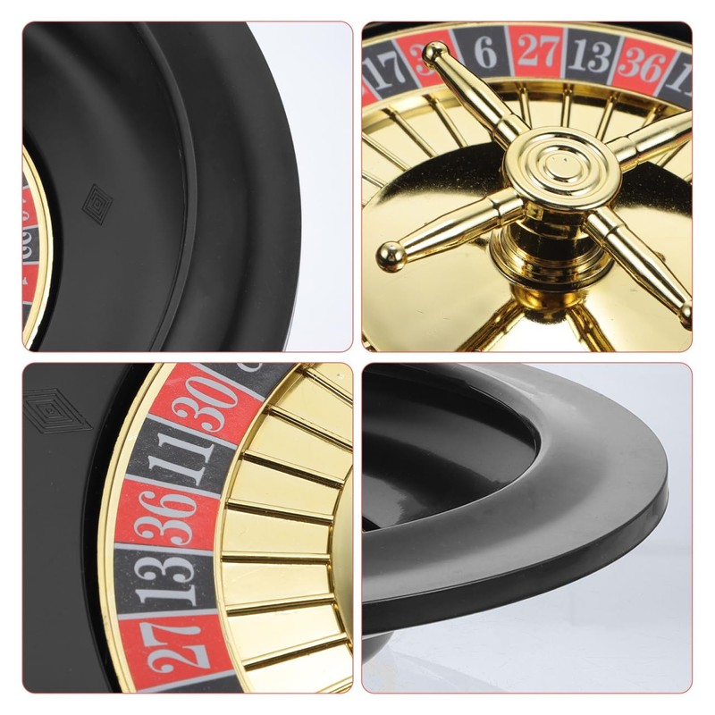 HANABASS Roulette Russa Ruota Da Poker per Feste Accessorio per