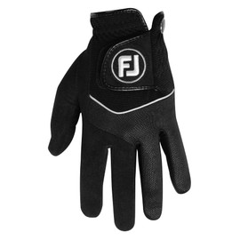 FootJoy RainGrip Men's Golf Glove, Black