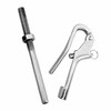 HAIWEN Openable Pelican Hooks Shackle, 316 Stainless Steel Quick Release